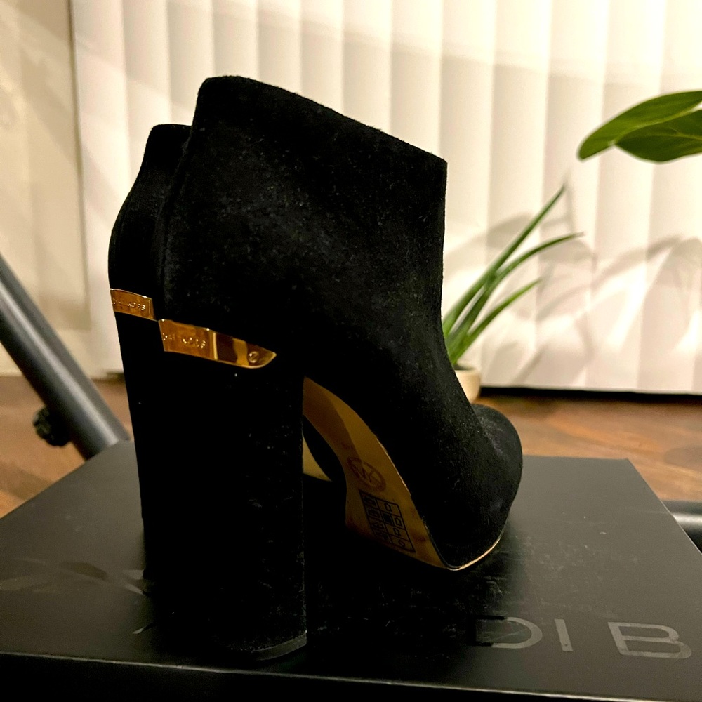 Michael Kors Velvet Heeled Bootie